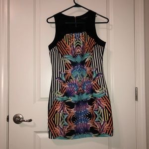 AKIRA Printed Dress